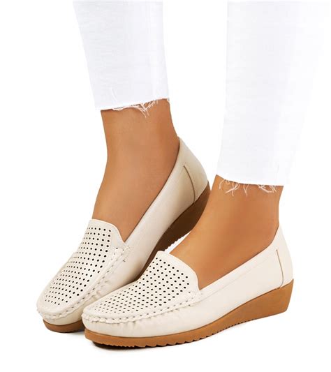 Be Owe Mokasyny Na Koturnie A Urowe Nude F Oficjalne Archiwum Allegro