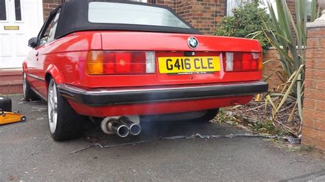 Bmw E30 Scorpion Exhaust Test Youtube