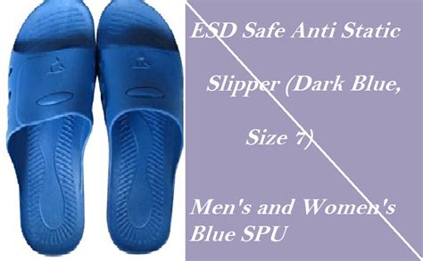 Sep Sky Electrotek Products Esd Safe Anti Static Slipper Blue Size