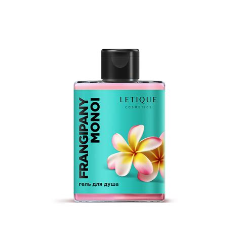 LETIQUE COSMETICS Гель для душа FRANGIPANI MONOI, 300 ml, 300 мл купить ...
