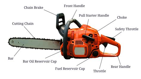 Chainsaw Parts Diagram