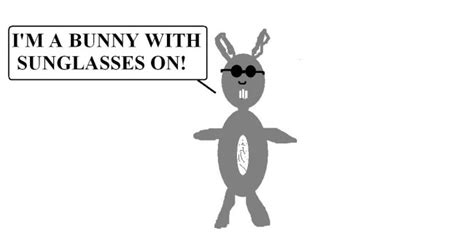 Bipolar Bunny Bunnies With Glasses