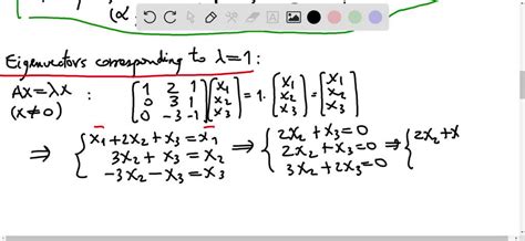 SOLVED Let A The Matrix Has TWO Eigenvalues A And Az With