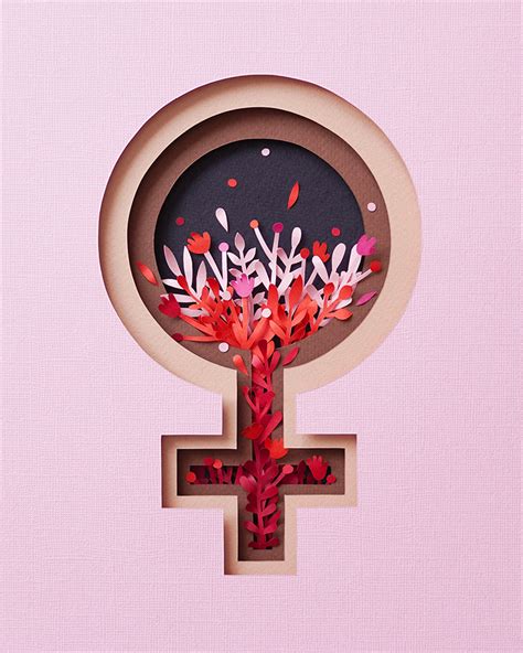 Feminism | paper art on Behance