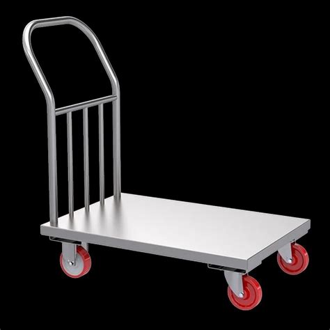 Mild Steel Material Handling Trolleys For Industrial Load Capacity