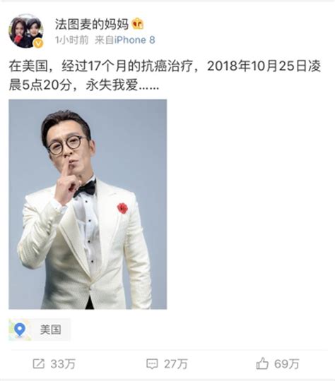 著名主持人李咏因癌症去世，年仅50岁，病因竟然是。。。哈文