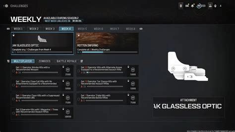 How To Unlock The JAK Glassless Optic In MW3 And Warzone