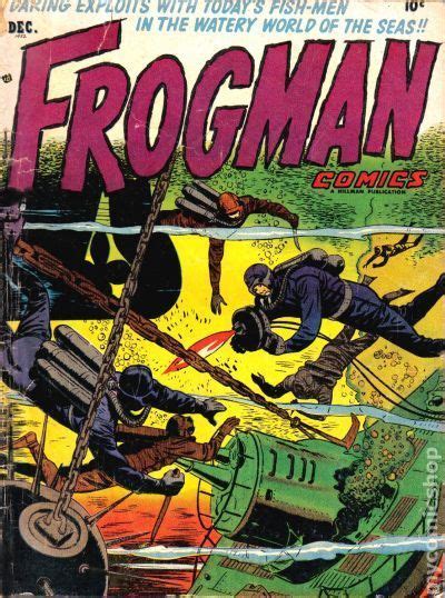 Frogman Comics (1952) comic books | Comic book cover, Comics, Frogman