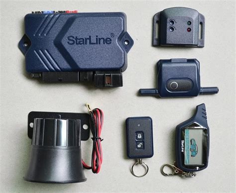 Vehicle Alarm System Start Light A A B Starline Two Way Car Alarm