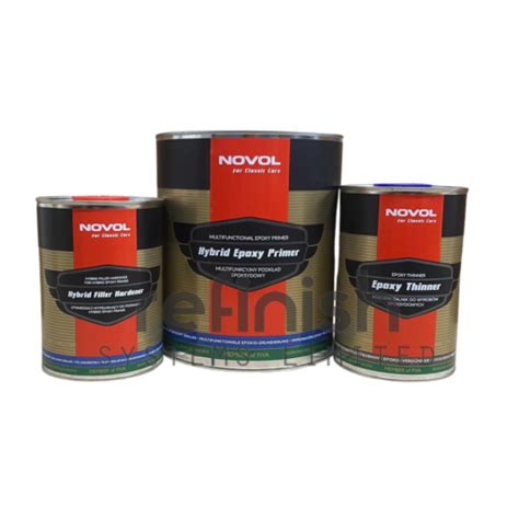 Novol Classic Car 41 Hybrid Epoxy High Build Primer Kit 45l Refinish Systems Ltd