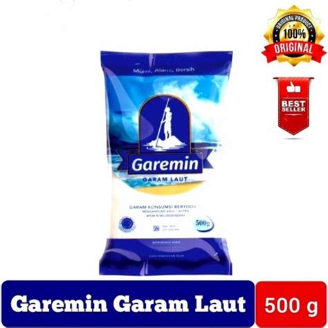 Jual Garemin Garam Laut G Shopee Indonesia