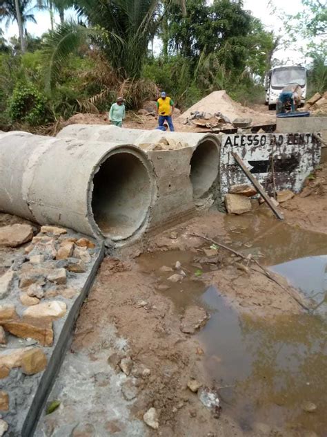 Prefeitura De Monsenhor Gil Realiza Construção De Passagem Molhada Na