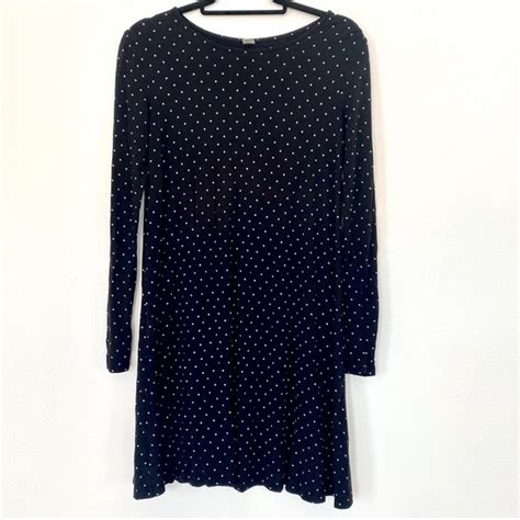 Old Navy Dresses Old Navy Polka Dot Dress Black White Sizes Poshmark