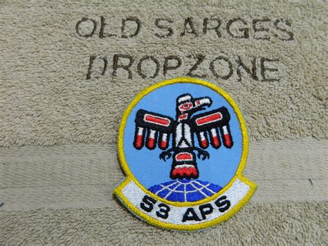 USAF Patch 53 APS Color Old Sarge S Drop Zone