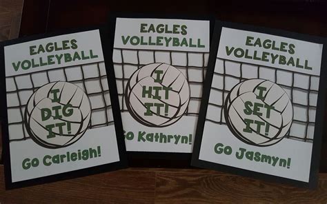 Year 2 Volleyball Locker Decoration For My Daughter S Team