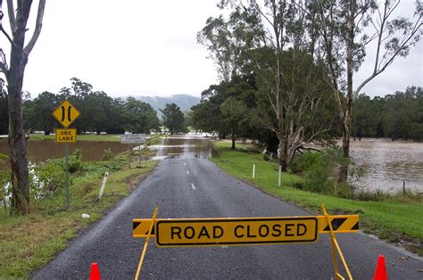 County road closures due to flooding