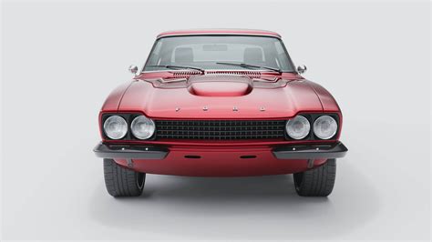 1973 Ford Capri Rs2600 - 3D Model by spaz