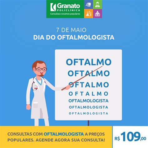 Dia Do Oftalmologista Saiba Mais Sobre Essa Especialidade