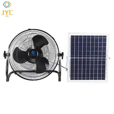 Solar Fan Rechargeable Electric Fan Sale Promo Stand Fan Solar Home Fan