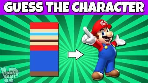 Guess The Characters By The Blocks Youtube