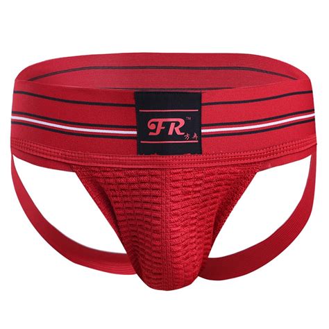 Jockstrap String Homme Slip Tanga Thong Sous vêtements Lingerie Sport Athlète eBay