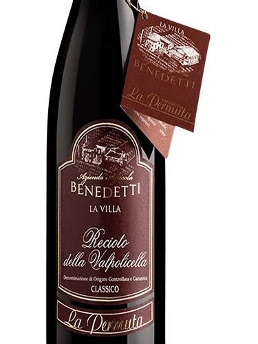 Benedetti La Villa La Permuta Recioto Della Valpolicella Classico