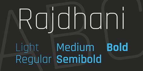 Rajdhani Font FREE Download & Similar Fonts | FontGet