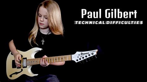 Paul Gilbert Technical Difficulties Racer X Guitar Cover Bailey