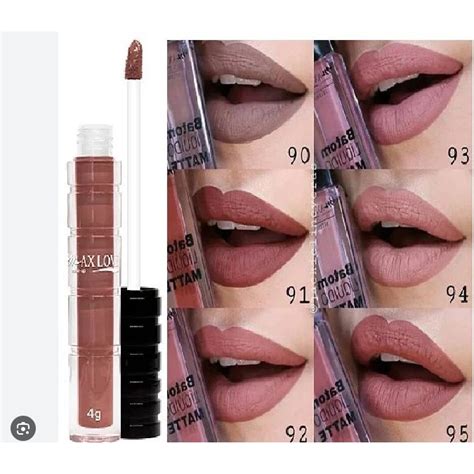 Max Love Batom Liquido Nude Matte 12 Horas 90 95 4ml Shopee Brasil