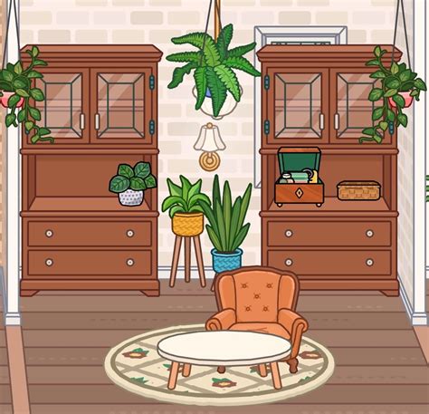 Toca Boca Idea Room Aesthethic Vintage Living Room Vintage Room