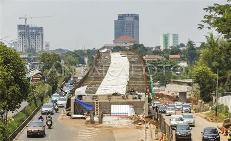 Pembangunan Proyek Tol Depok Antasari Antara Foto