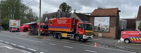 Gaspakkenteam Brandweer Oefent In Brouwerij Persinfo