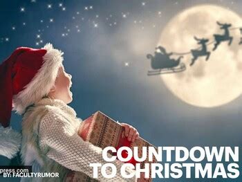 Countdown To Christmas by FacultyRumor | TPT