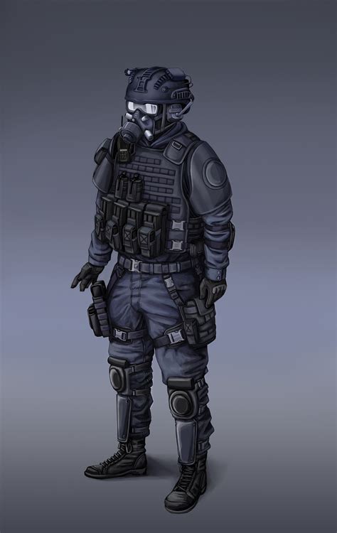 Artstation Military Character Concept