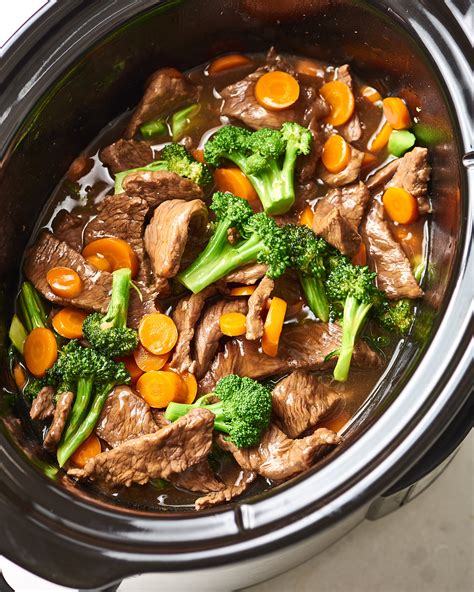 Chinese Beef And Broccoli Slow Cooker Broccoli Walls