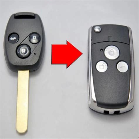 Free Shipping 3 Button Remote Flip Folding Car Key Shell Case Keyless