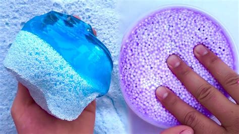 Best Crunchy Slime Compilation Satisfying Slime Asmr Youtube