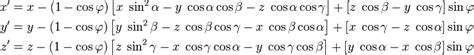 Rotation Matrix Knowino