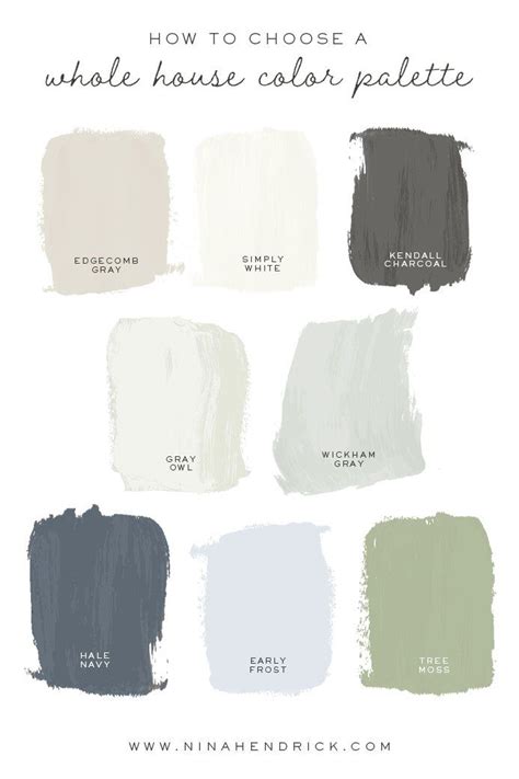 Our Calming Whole House Paint Color Scheme Artofit