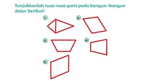 Ruas Bangun Datar Kunci Jawaban Tema 4 Kelas 2 Sd Halaman 22 23 24 25 Dan 27