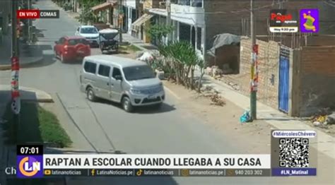 Secuestro en Comas Policía despliega operativo para rescatar a menor