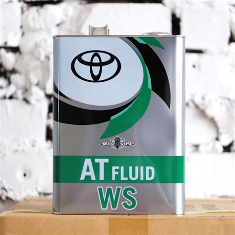Масло трансмиссионное Toyota auto fluid WS (4л) - купить по выгодной ...