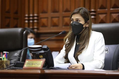 Lady Camones Fue Censurada De La Presidencia Del Congreso Tras Difusión