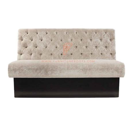 Buy Fr Restaurant Booths Series Button Tufted Single Back Upholstered