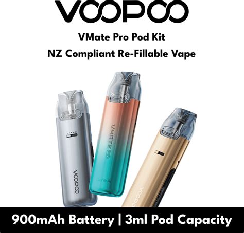 Voopoo V Mate Pro Mah Starter Kit Vapeys Nz Fast Shipping