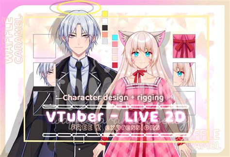 Sale Live D Vtuber Commercial Use Live D Model Premade Vtuber