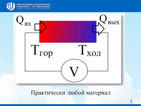 Термоэлектрические явления и их применение