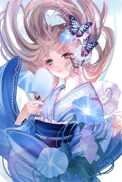 こもりひっき🦋lawson Printでブロマイド発売中です On Twitter 妖精 イラスト イラスト 花火