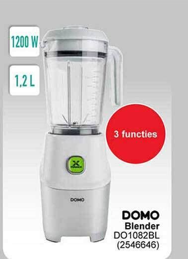 Domo Blender Promotie Bij Cora