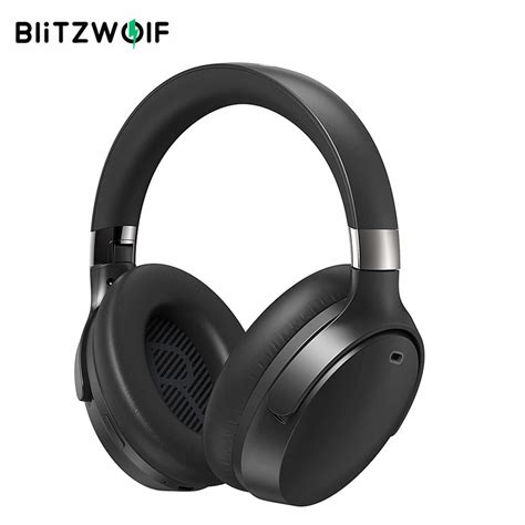 BlitzWolf BW HP5 Bluetooth Headphone ANC Headset Dual Active Noise